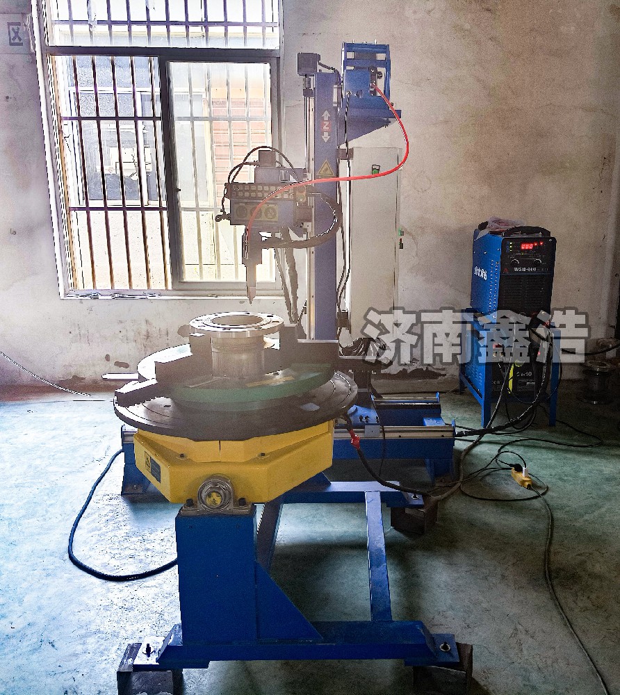 600公斤分體式焊接變位機，自動焊接，提高效率