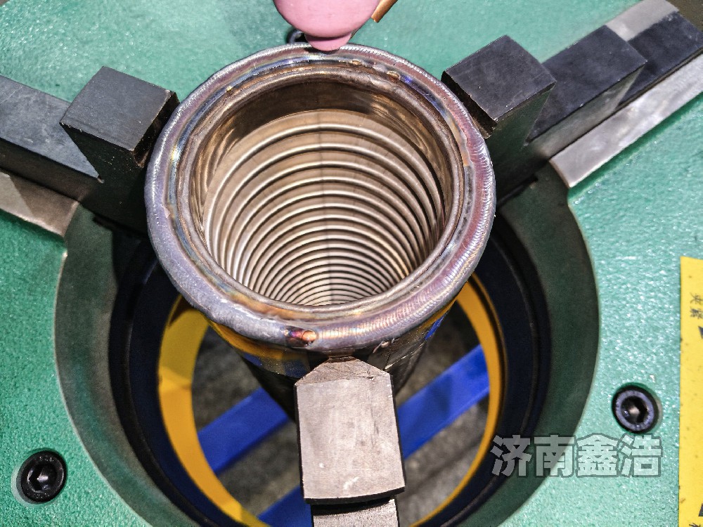 分體式氬弧自動(dòng)焊，環(huán)縫焊接通孔設(shè)計(jì)